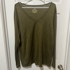 Faded Glory - 2X Long Sleeve Blouse